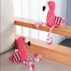 Pink Flamingo Toy for Pets